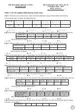 Đề cương giữa kỳ 2 Toán 11 năm 2024 – 2025 trường THPT Trưng Vương – Bình Định (bản Word)